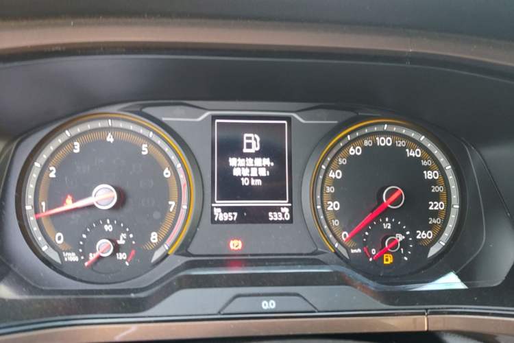 Used Volkswagen Tharu 2021 280TSI Two-Wheel Drive Comfort Edition Instrument Cluster