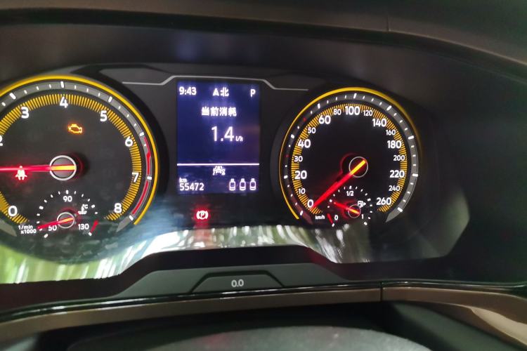 Used Volkswagen Tharu 2021 280TSI Two-Wheel-Drive Luxury Plus Edition Instrument Cluster