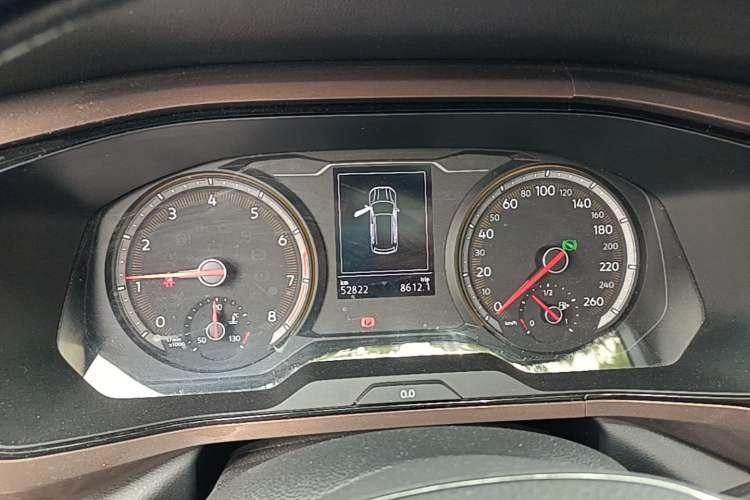 Used Volkswagen Tharu 2021 280TSI Two-Wheel Drive Comfort Edition Instrument Cluster