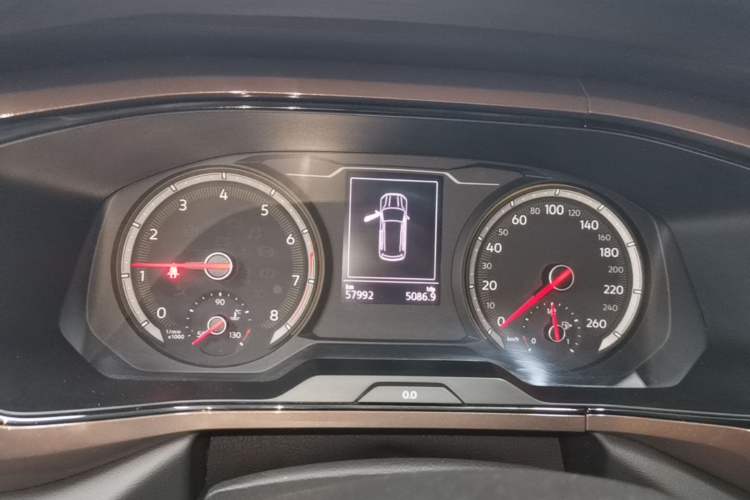 Used Volkswagen Tharu 2021 280TSI Two-Wheel-Drive Luxury Plus Edition Instrument Cluster