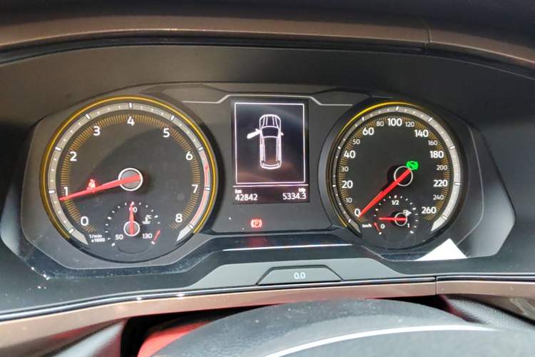 Used Volkswagen Tharu 2021 280TSI Two-Wheel Drive Comfort Edition Instrument Cluster