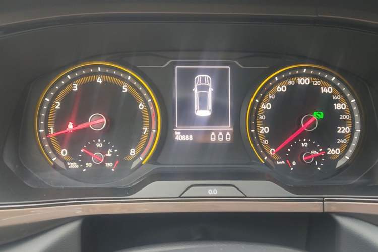 Used Volkswagen Tharu 2021 280TSI Two-Wheel-Drive Luxury Edition Instrument Cluster