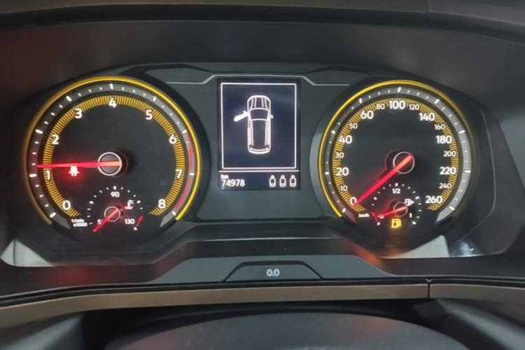 Used Volkswagen Tharu 2021 280TSI Two-Wheel-Drive Luxury Plus Edition Instrument Cluster