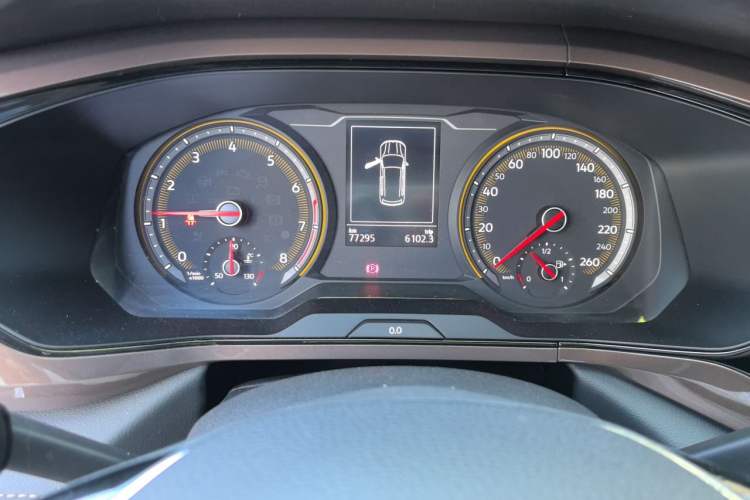 Used Volkswagen Tharu 2021 280TSI Two-Wheel-Drive Luxury Plus Edition Instrument Cluster