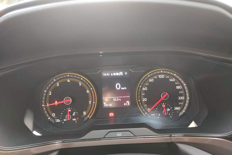 Used Volkswagen Tharu 2021 280TSI Two-Wheel-Drive Luxury Edition Instrument Cluster