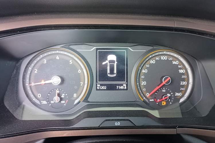 Used Volkswagen Tharu 2021 280TSI Two-Wheel Drive Comfort Edition Instrument Cluster