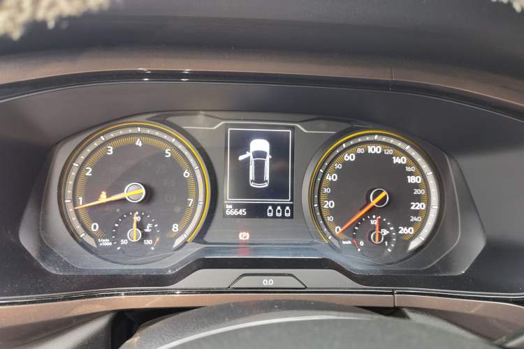 Used Volkswagen Tharu 2021 280TSI Two-Wheel-Drive Luxury Plus Edition Instrument Cluster