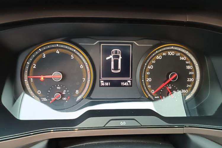 Used Volkswagen Tharu 2021 280TSI Two-Wheel Drive Comfort Edition Instrument Cluster