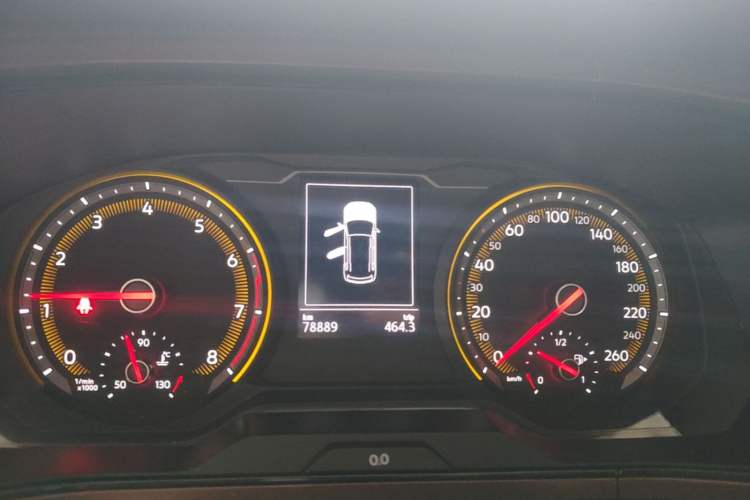 Used Volkswagen Tharu 2021 280TSI Two-Wheel Drive Comfort Edition Instrument Cluster