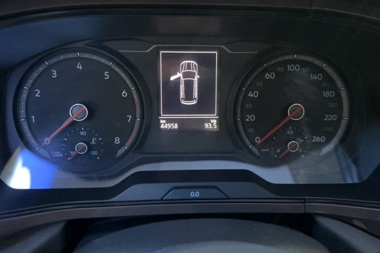 Used Volkswagen Tharu 2021 280TSI Two-Wheel Drive Comfort Edition Odometer Close Up