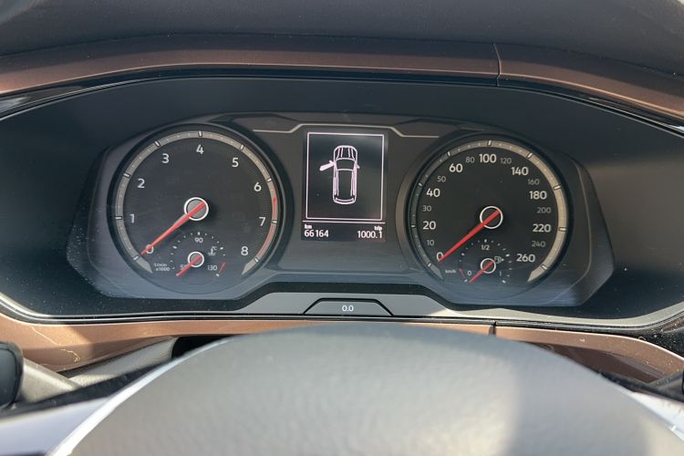 Used Volkswagen Tharu 2021 280TSI Two-Wheel Drive Comfort Edition Odometer Close Up