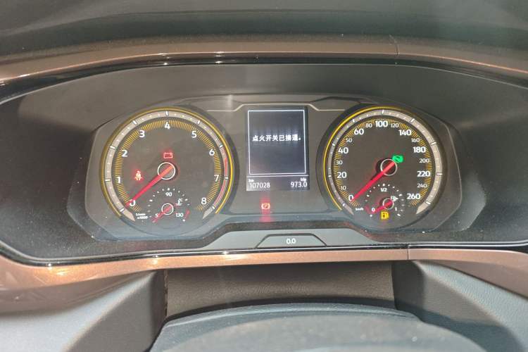 Used Volkswagen Tharu 2021 280TSI Two-Wheel Drive Comfort Edition Odometer Close Up