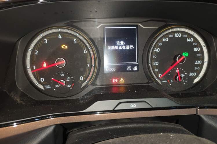 Used Volkswagen Tharu 2021 280TSI Two-Wheel Drive Comfort Edition Odometer Close Up