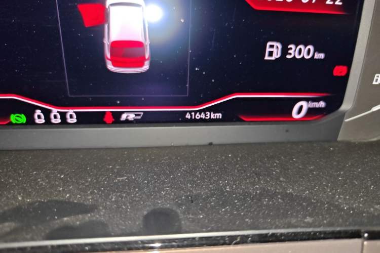 Used Volkswagen Tharu 2021 280TSI Two-Wheel-Drive Luxury Plus Edition Odometer Close Up