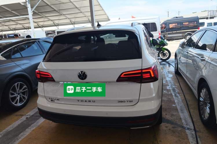 Used Volkswagen Tharu 2021 280TSI Two-Wheel-Drive Luxury Plus Edition Rear