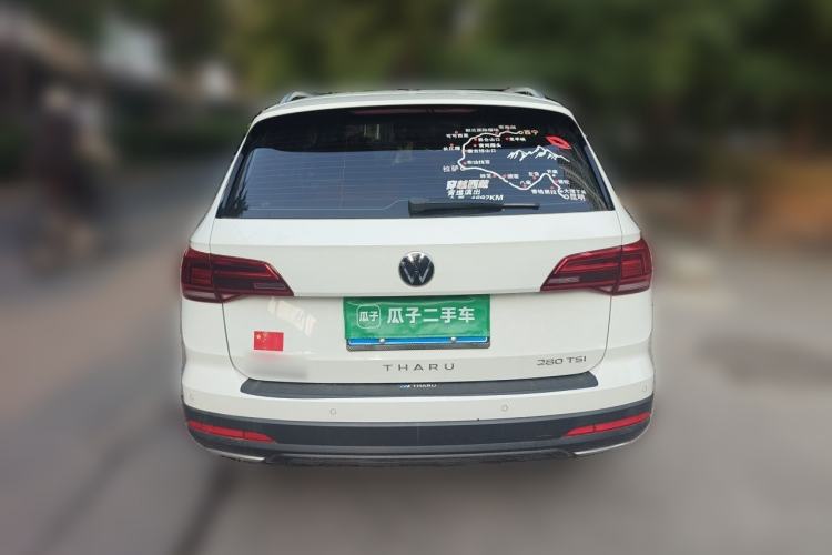 Used Volkswagen Tharu 2021 280TSI Two-Wheel-Drive Luxury Plus Edition Rear