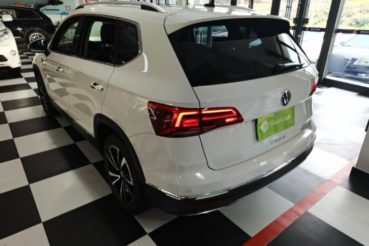 Used Volkswagen Tharu 2021 330TSI All-Wheel Drive Luxury PLUS Version Rear Left 45 Deg