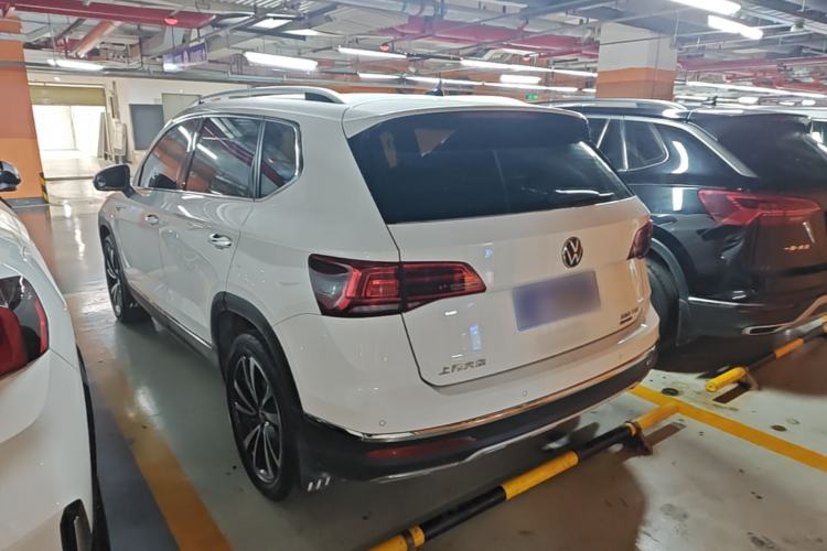 Used Volkswagen Tharu 2021 330TSI All-Wheel Drive Luxury PLUS Version Rear Left 45 Deg