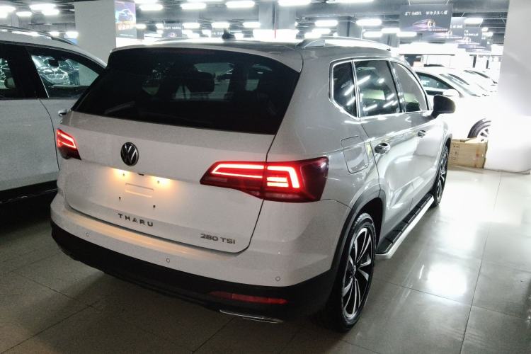 Used Volkswagen Tharu 2021 280TSI Two-Wheel-Drive Luxury Plus Edition Rear Right 45 Deg