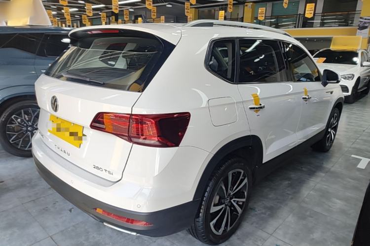 Used Volkswagen Tharu 2021 280TSI Two-Wheel-Drive Luxury Plus Edition Rear Right 45 Deg