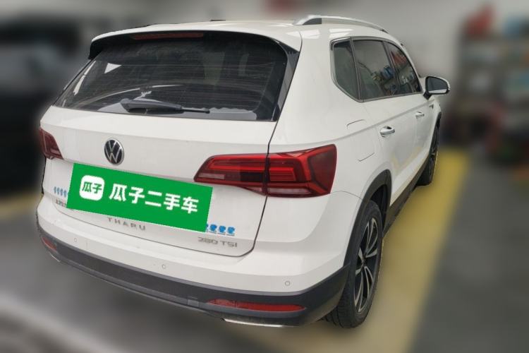 Used Volkswagen Tharu 2021 280TSI Two-Wheel-Drive Luxury Plus Edition Rear Right 45 Deg