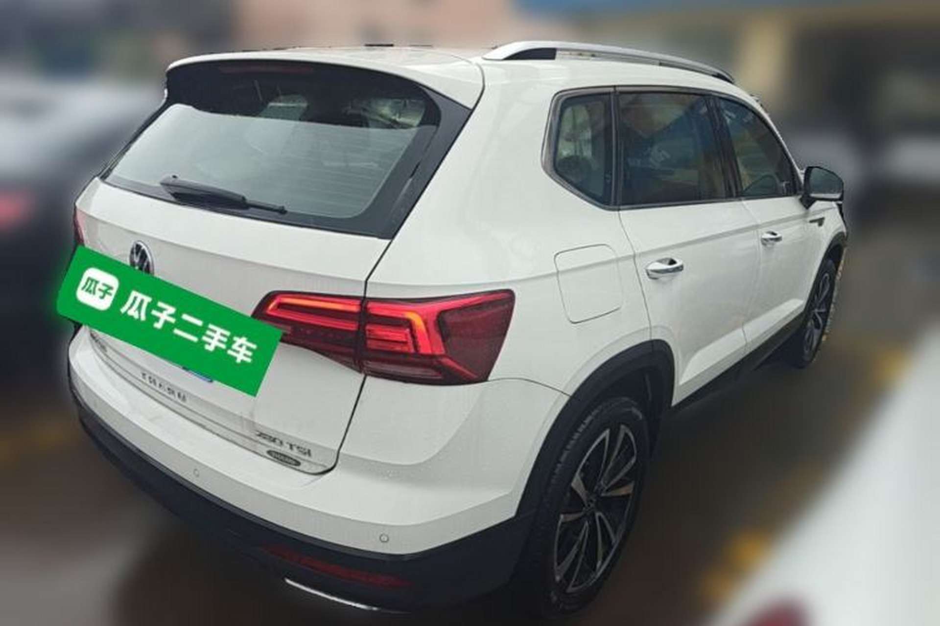 Used Volkswagen Tharu 2021 280TSI Two-Wheel-Drive Luxury Plus Edition Rear Right 45 Deg