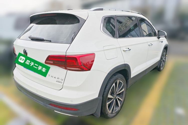 Used Volkswagen Tharu 2021 280TSI Two-Wheel-Drive Luxury Plus Edition Rear Right 45 Deg