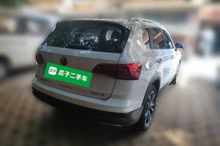 Used Volkswagen Tharu 2021 280TSI Two-Wheel-Drive Luxury Edition Rear Right 45 Deg