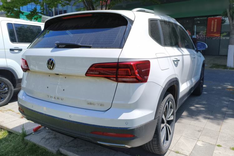 Used Volkswagen Tharu 2021 280TSI Two-Wheel-Drive Luxury Plus Edition Rear Right 45 Deg