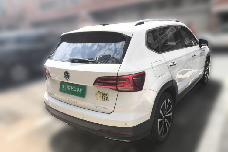 Used Volkswagen Tharu 2021 280TSI Two-Wheel-Drive Luxury Plus Edition Rear Right 45 Deg