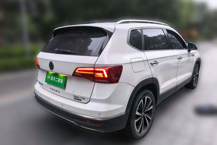 Used Volkswagen Tharu 2021 330TSI Four-Wheel Drive Luxury Edition Rear Right 45 Deg