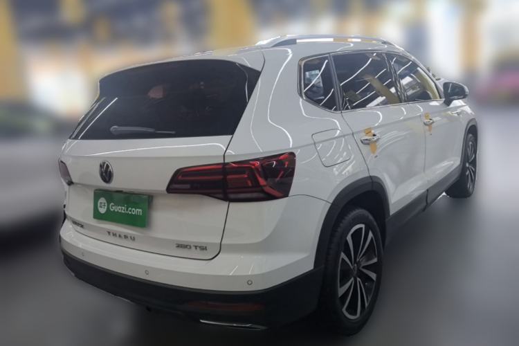 Used Volkswagen Tharu 2021 280TSI Two-Wheel-Drive Luxury Plus Edition Rear Right 45 Deg