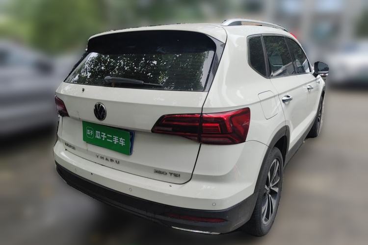 Used Volkswagen Tharu 2021 280TSI Two-Wheel-Drive Luxury Plus Edition Rear Right 45 Deg