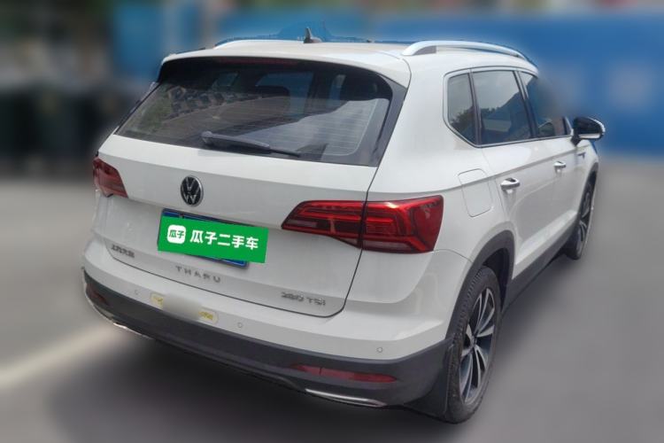 Used Volkswagen Tharu 2021 280TSI Two-Wheel-Drive Luxury Plus Edition Rear Right 45 Deg