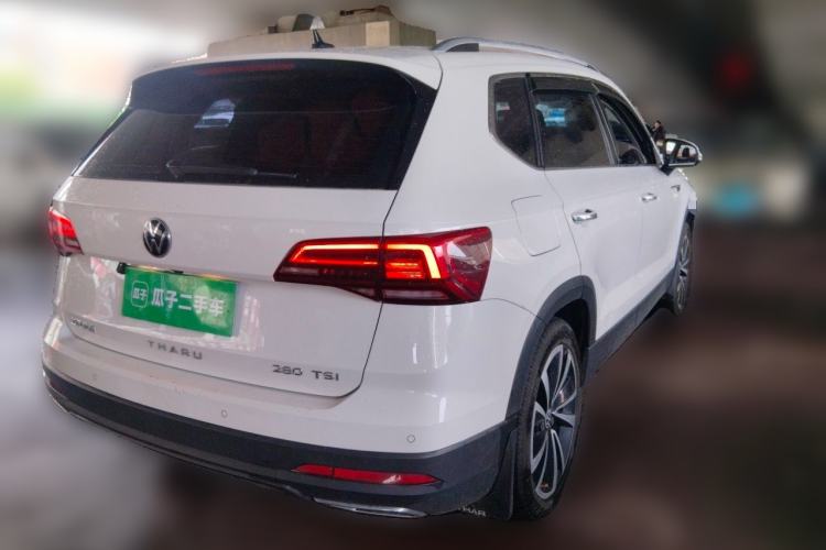 Used Volkswagen Tharu 2021 280TSI Two-Wheel-Drive Luxury Plus Edition Rear Right 45 Deg