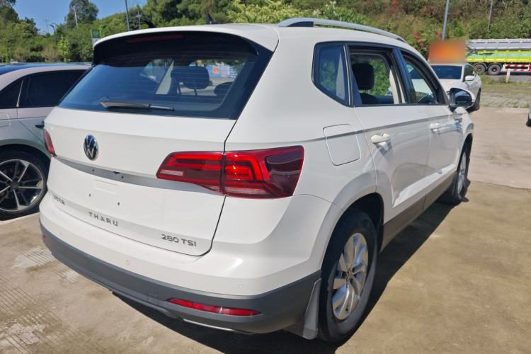 Used Volkswagen Tharu 2021 280TSI Two-Wheel Drive Trend Edition Rear Right 45 Deg