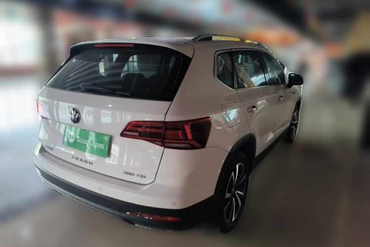 Used Volkswagen Tharu 2021 280TSI Two-Wheel-Drive Luxury Plus Edition Rear Right 45 Deg