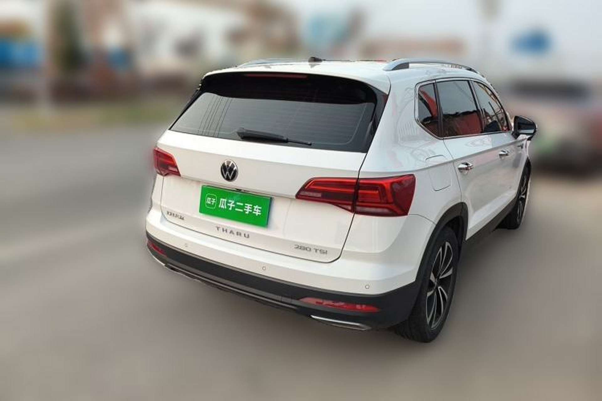 Used Volkswagen Tharu 2021 280TSI Two-Wheel-Drive Luxury Plus Edition Rear Right 45 Deg
