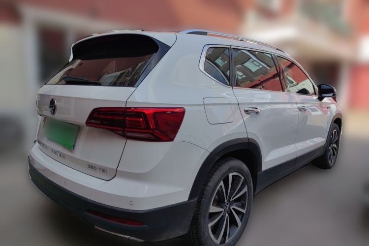 Used Volkswagen Tharu 2021 280TSI Two-Wheel-Drive Luxury Plus Edition Rear Right 45 Deg