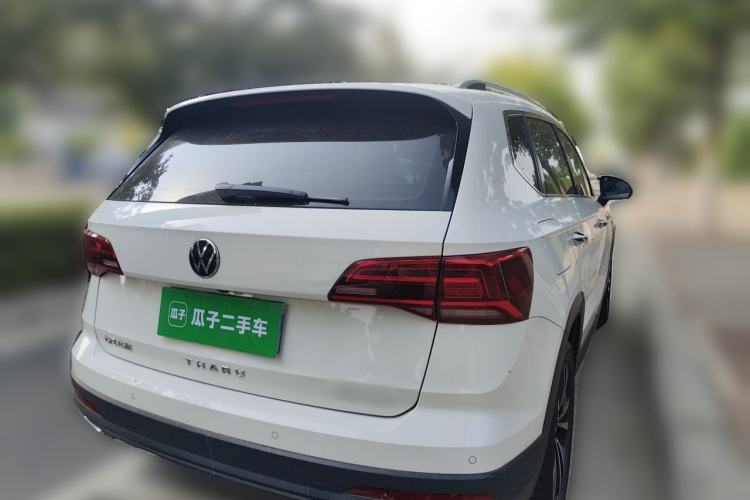 Used Volkswagen Tharu 2021 280TSI Two-Wheel-Drive Luxury Plus Edition Rear Right 45 Deg