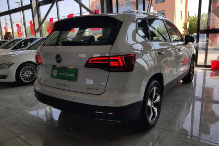 Used Volkswagen Tharu 2021 280TSI Two-Wheel Drive Comfort Edition Rear Right 45 Deg