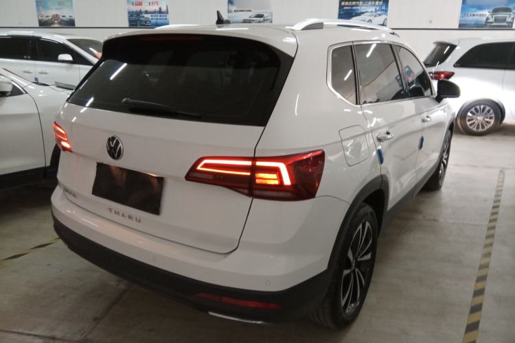 Used Volkswagen Tharu 2021 280TSI Two-Wheel-Drive Luxury Plus Edition Rear Right 45 Deg
