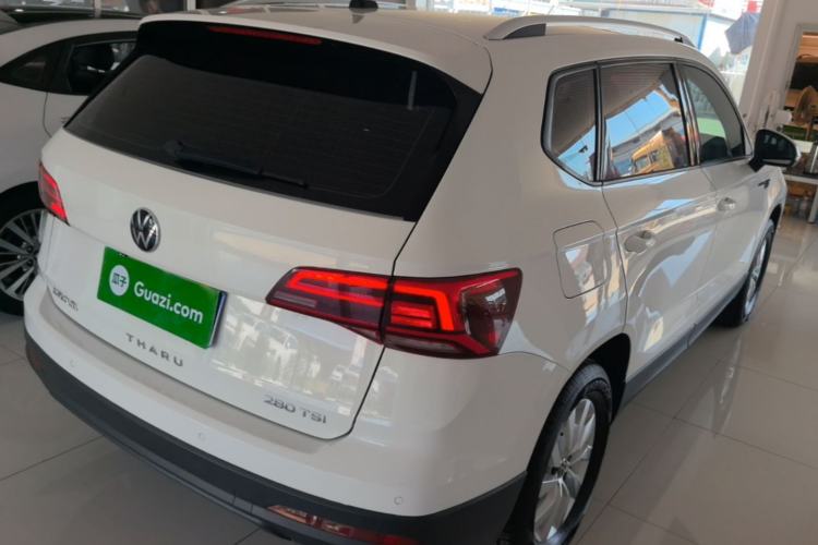 Used Volkswagen Tharu 2021 280TSI Two-Wheel Drive Trend Edition Rear Right 45 Deg