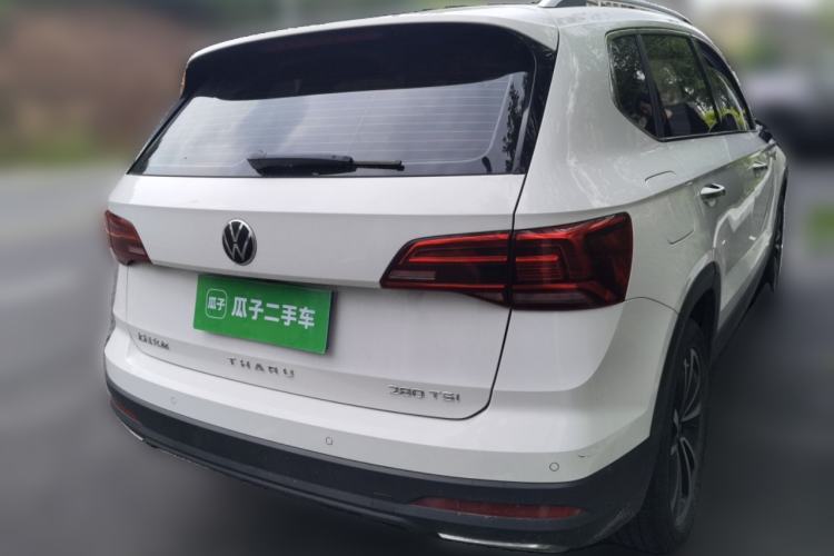 Used Volkswagen Tharu 2021 280TSI Two-Wheel-Drive Luxury Plus Edition Rear Right 45 Deg