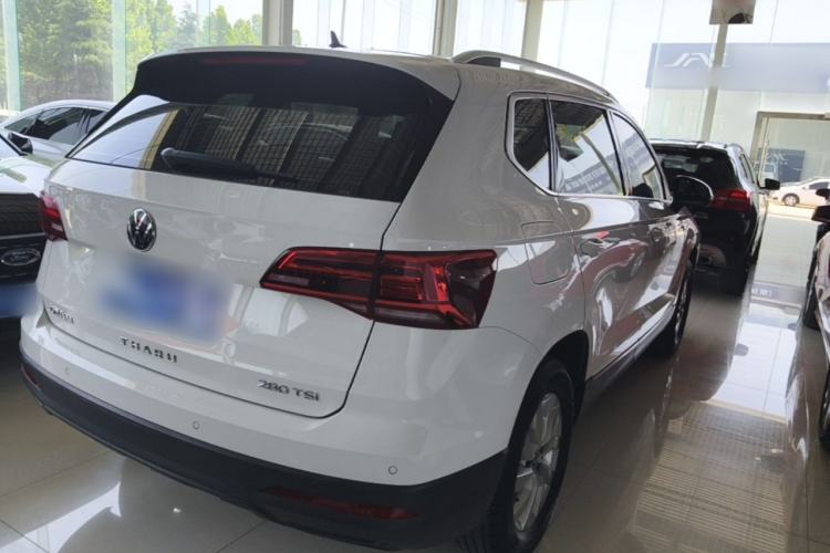 Used Volkswagen Tharu 2021 280TSI Two-Wheel Drive Trend Edition Rear Right 45 Deg