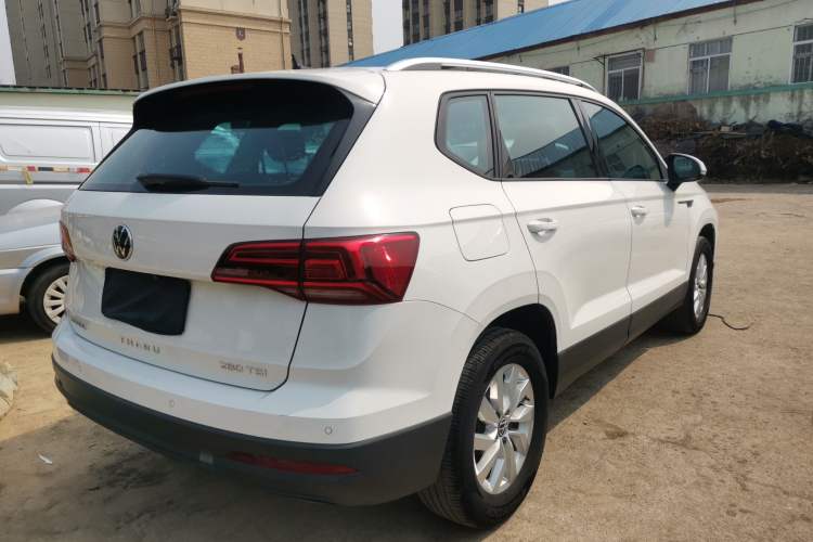 Used Volkswagen Tharu 2021 280TSI Two-Wheel Drive Trend Edition Rear Right 45 Deg
