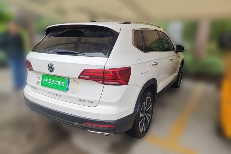 Used Volkswagen Tharu 2021 280TSI Two-Wheel-Drive Luxury Plus Edition Rear Right 45 Deg