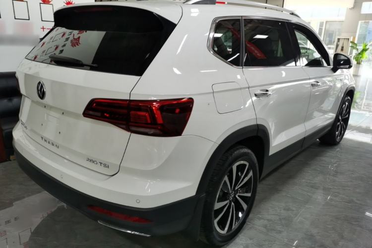 Used Volkswagen Tharu 2021 280TSI Two-Wheel-Drive Luxury Plus Edition Rear Right 45 Deg