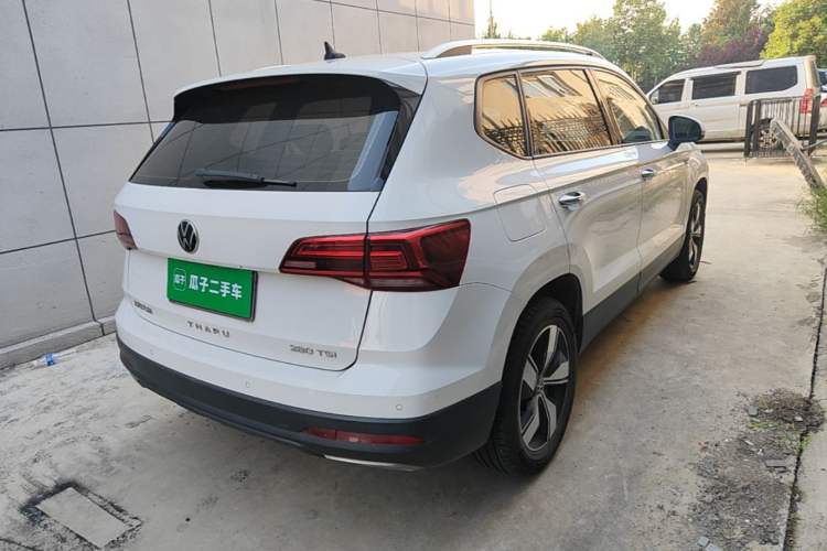 Used Volkswagen Tharu 2021 280TSI Two-Wheel Drive Comfort Edition Rear Right 45 Deg