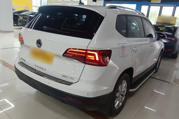 Used Volkswagen Tharu 2021 280TSI Two-Wheel Drive Trend Edition Rear Right 45 Deg